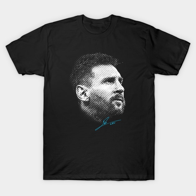 Lionel Messi T-Shirt by denufaw